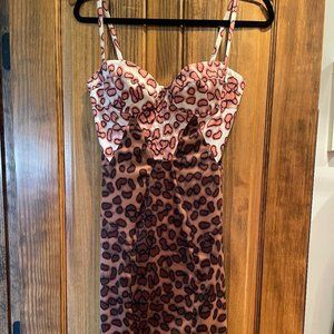 Sexy Just Cavalli Underwire Cup Cocktail Dress